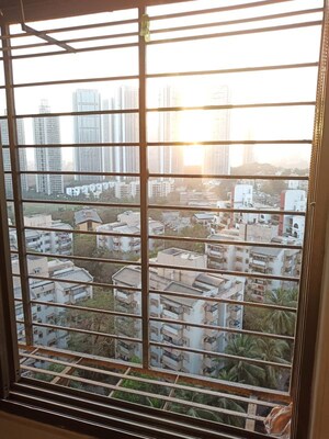 Balcony in 3 BHK Apartment at Lakshachandi Heights, Goregaon East – for Rent