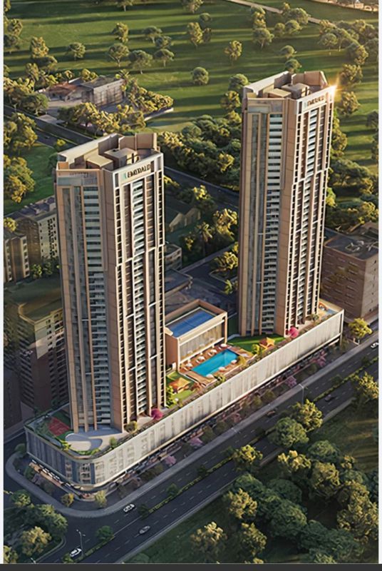 3 BHK 1740 Sq.Ft. Apartment in GeeCee Emerald