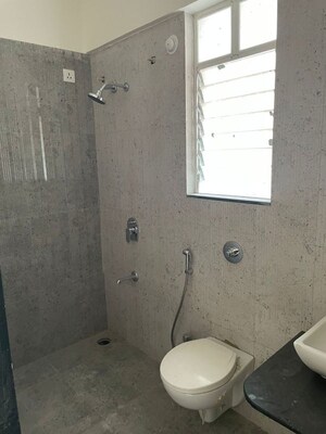 Bathroom in 2 BHK Apartment at Paranjape Forest Trails Highland Tower 9 10 and 11, Bhugaon – for Sale