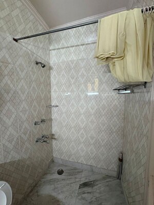 Bathroom in 3 BHK Builder Floor at Malviya Nagar – for Rent