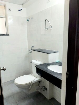 Bathroom in 3 BHK Apartment at BBD Green City Sun Breeze Apartments, Gomti Nagar – for Rent