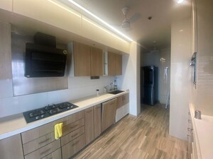 Kitchen in 3 BHK Apartment at Lodha The World Towers World One Tier 3 Trinity, Worli – for Rent