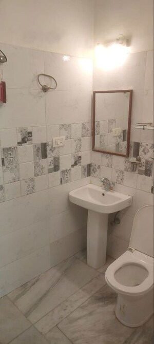 Bathroom in 3 BHK Builder Floor at Sector 7 – for Rent