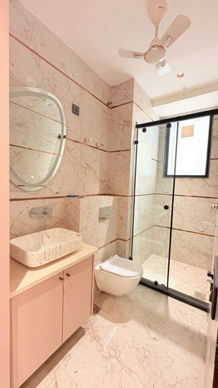 Bathroom, ansal-api-esencia 3 Bedroom 180 Sq.Ft. Builder Floor In Sector 67 Gurgaon 10319840