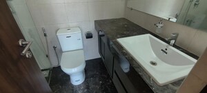 Bathroom in 3 BHK Apartment at Kalpataru Magnus, Bandra East – for Rent