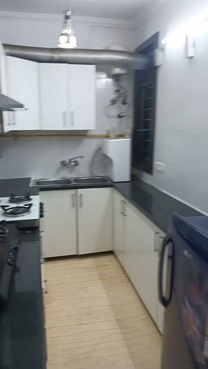 Kitchen in 2 BHK Builder Floor at Krishna Market – for Rent