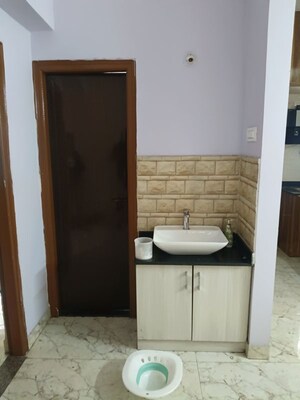 Bathroom in 2 BHK Apartment at Embassy Icon, Infantry Road – for Rent