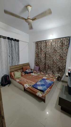 Bedroom in 2 BHK Apartment at Harit Shilp, Rahatani – for Rent