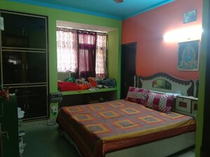 Bedroom in 3.5 BHK Independent House at Shram Vihar, Gamma Ii Greater Noida – for Sale