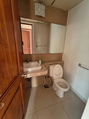 Bathroom in 4 BHK Apartment at Marvel Diva 2, Magarpatta City – for Rent