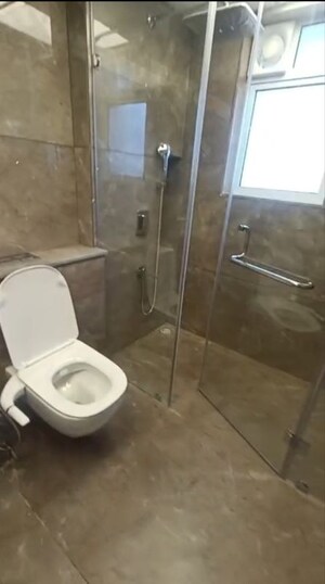 Bathroom in 4 BHK Apartment at LnT Elixir Reserve, Powai – for Rent