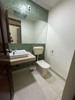 Bathroom in 4 BHK Apartment at Marvel Zephyr, Kharadi – for Rent