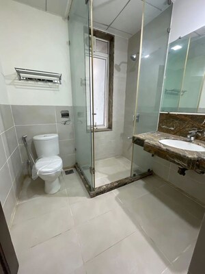 Bathroom in 4 BHK Apartment at Marvel Zephyr, Kharadi – for Rent