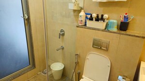 Bathroom in 2 BHK Apartment at Shapoorji Pallonji Astron, Kandivali East – for Rent