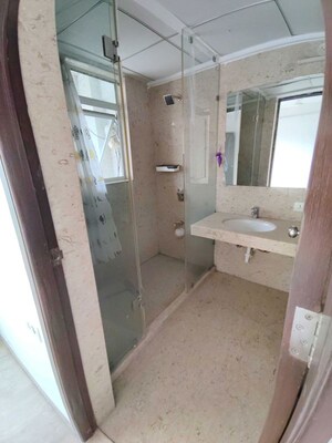 Bathroom in 4 BHK Apartment at Marvel Zephyr, Kharadi – for Rent