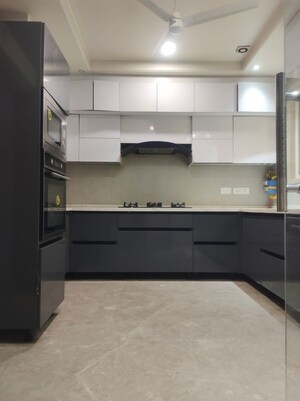 Kitchen in 4 BHK Builder Floor at New Friends Colony – for Rent