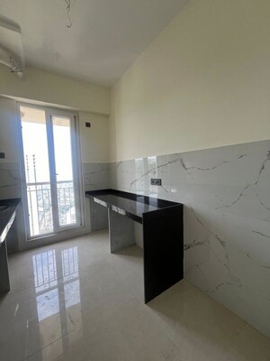 Kitchen in 3 BHK Apartment at Ruparel Palacio Phase 1, Kandivali West – for Rent