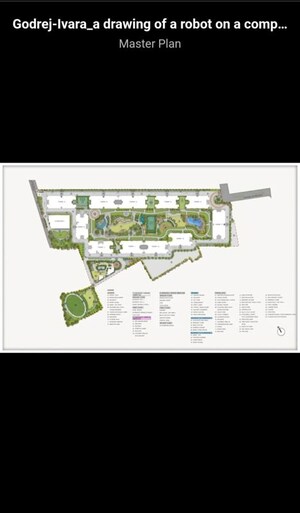 Master Plan in 2 BHK Builder Floor at Godrej Ivara, Kharadi – for Sale