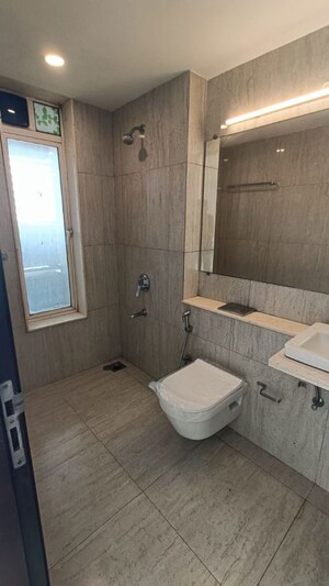 Bathroom in 3 BHK Apartment at The Park Residency Andheri, Andheri West – for Rent