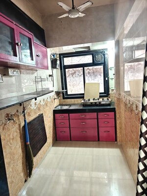 Kitchen in 2 BHK Apartment at Radha Shyam, Seawoods – for Rent