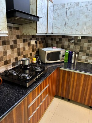 Kitchen in 2 BHK Apartment at Prateek Grand City, Siddharth Vihar – for Sale