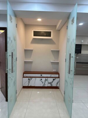 Building Lobby in 3 BHK Apartment at My Home Tarkshya, Kokapet – for Rent