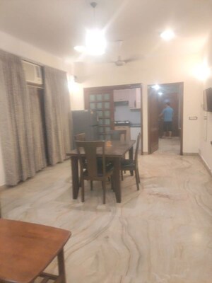 Living Room in 1 BHK Builder Floor at Delhi Cantonment – for Rent