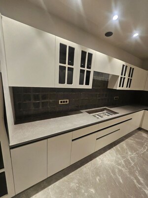 Kitchen in 3 BHK Builder Floor at Navjeevan Vihar – for Rent