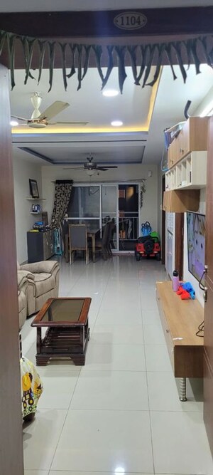 Living Room in 3 BHK Apartment at Accurate Wind Chimes, Gachibowli – for Sale