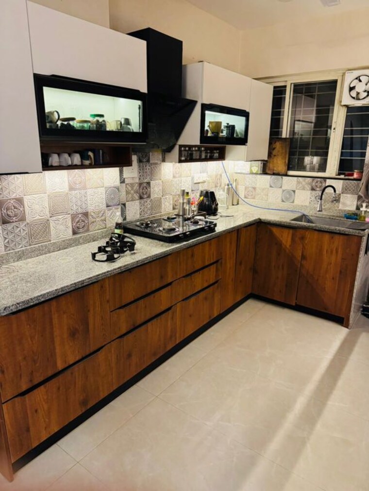 Kitchen, the-parkland 3 Bedroom 1500 Sq.Ft. Apartment In Balewadi Pune 10320229