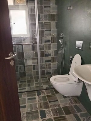 Bathroom in 4 BHK Apartment at Naiknavare Eminence Saga, Viman Nagar – for Rent