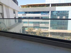 Balcony in 4 BHK Apartment at Naiknavare Eminence Saga, Viman Nagar – for Rent