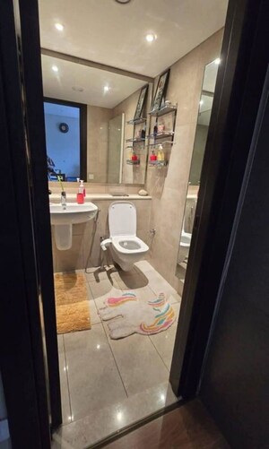Bathroom in 4 BHK Apartment at Naiknavare Eminence Saga, Viman Nagar – for Rent