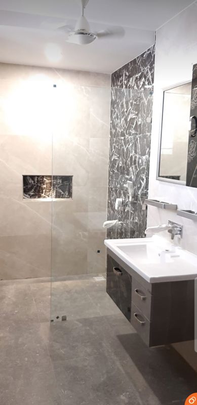 Bathroom in 2 BHK Builder Floor at Amolik Aster Woods, Sector 98 – for Sale