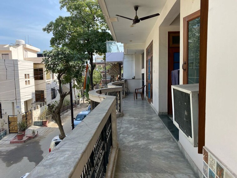 Balcony, carterpuri village 1.5 Bedroom 60 Sq.Yd. Apartment In Carterpuri Village Gurgaon 10320263