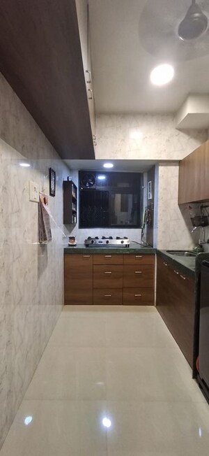 Kitchen in 2 BHK Apartment at Gurukrupa Marina Enclave, Malad West – for Sale
