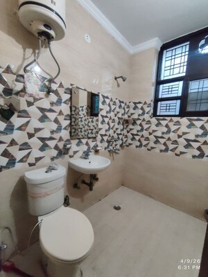 Attached Bathroom in 2.5 BHK Builder Floor at MVL IPark, Sector 15 – for Rent