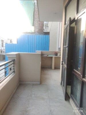 Balcony in 2.5 BHK Builder Floor at MVL IPark, Sector 15 – for Rent