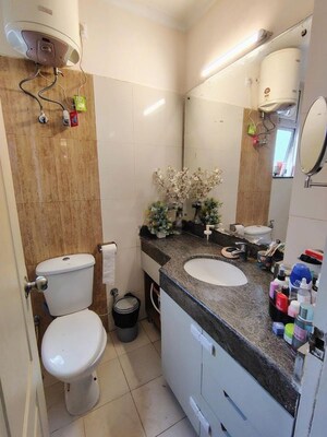 Attached Bathroom in 3 BHK Apartment at Ansal API Esencia, Sector 67 – for Rent