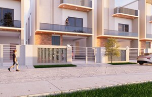 4 BHK Villa – Exterior View View at Atala - for Sale