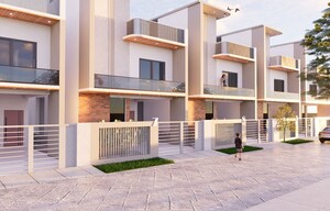 4 BHK Villa – Exterior View View at Atala - for Sale