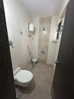 Bathroom in 2 BHK Apartment at Saakshi Parvasaakshi, Pimple Saudagar – for Rent