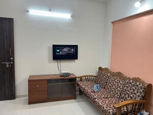 Bedroom in 2 BHK Apartment at Saakshi Parvasaakshi, Pimple Saudagar – for Rent