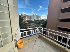 Balcony in 2 BHK Apartment at Saakshi Parvasaakshi, Pimple Saudagar – for Rent