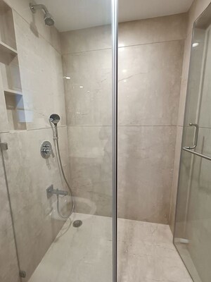 Bathroom in 3 BHK Apartment at Godrej Platinum Mumbai, Vikhroli East – for Rent