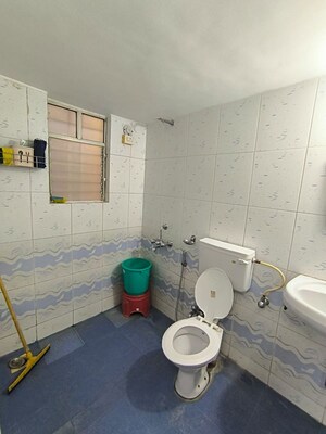 Bathroom in 3 BHK Villa at Sunshine Villas, Rahatani – for Rent