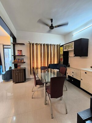 Living Room in 3 BHK Villa at Sunshine Villas, Rahatani – for Rent