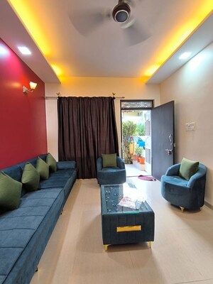 Living Room in 3 BHK Villa at Sunshine Villas, Rahatani – for Rent