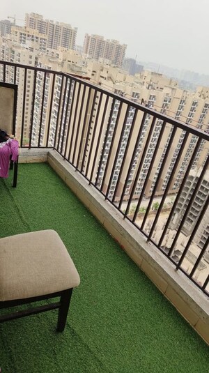 Balcony in 2 BHK Apartment at Panchsheel Greens II, Sector 16 Greater Noida – for Rent