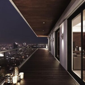 Staircase in 3 BHK Apartment at Mahindra Luminare, Sector 59 – for Sale